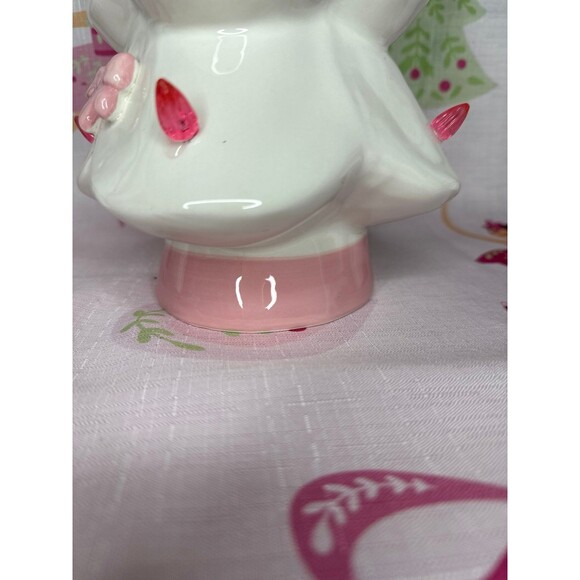 PINK BOW CHRISTMAS TREE WITH LED LIGHTS - Picture 5 of 6